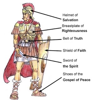 put on the whole armor of god