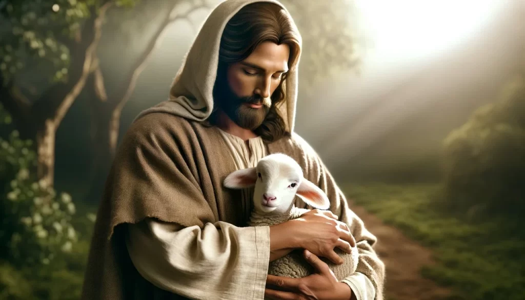 Jesus the good shepherd